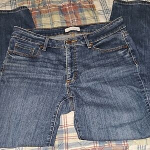 LOFT Classic Blue Skinny Jeans